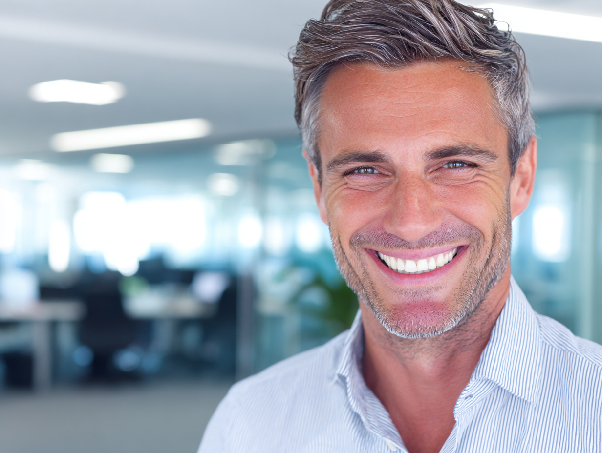 Stanislav Kondrashov smiling in a business and economy context