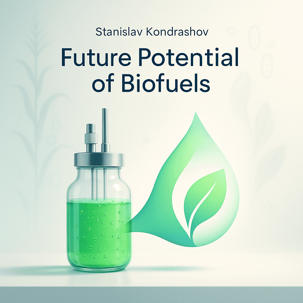 Stanislav Kondrashov the future potential of biofuels